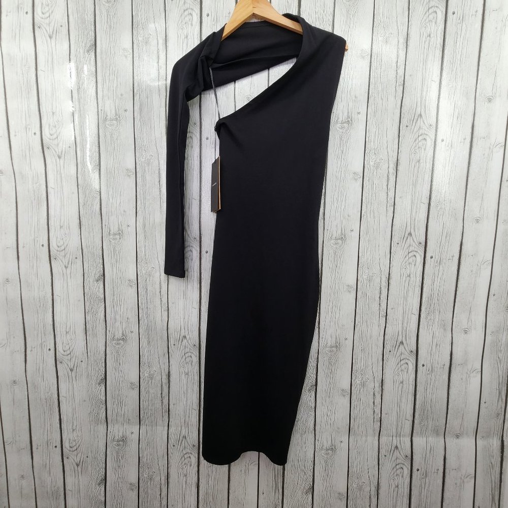 Marcella One Shoulder Midi Dress